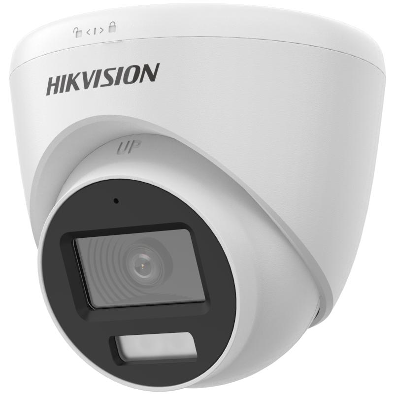Cameră de supraveghere Turret 3k Smart Hybrid Light Audio Fixed Hikvision DS-2CE78K0T-LFS(2.8MM)