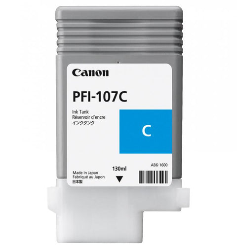 Canon PFI-107C cyan inkjet cartridge