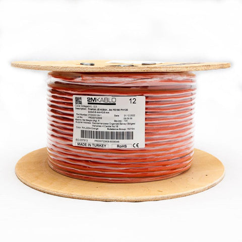 Cablu 2mkablo incendiu JEH(St)H 2x2x0.8mm ORANGE