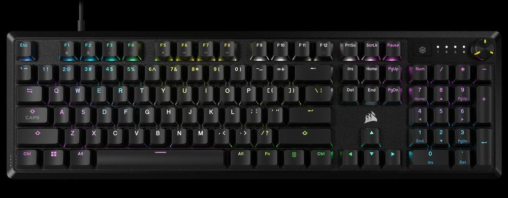 Tastatură Gaming Mecanica CORSAIR K70 CORE TKL-MLX RED-BLK