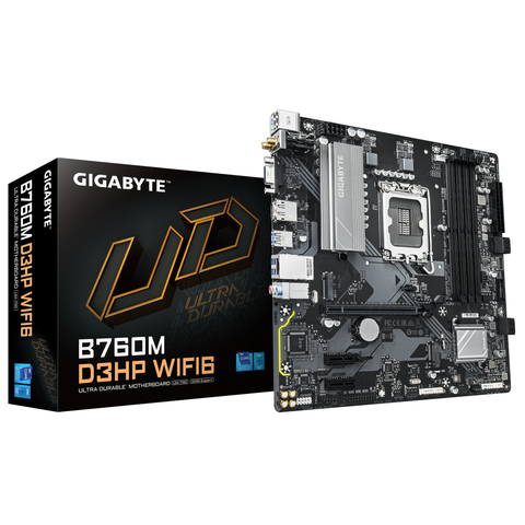 Placă de baza Gigabyte B760M D3HP WIFI6 LGA1700, 4X DDR5