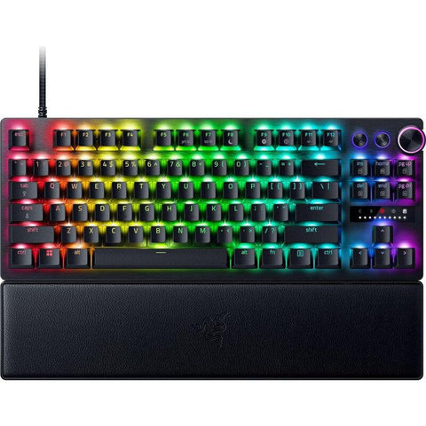Tastatură Razer BlackWidow V4 Pro 75% ISO, wireless, bluetooth, cu fir