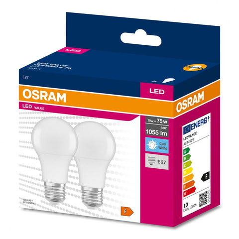 VALUECLA75 10W/840 230VFR E27 FS2 Osram