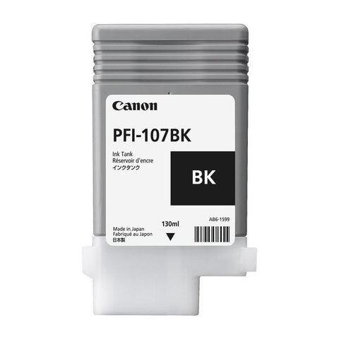 Canon PFI-107BK black inkjet cartridge