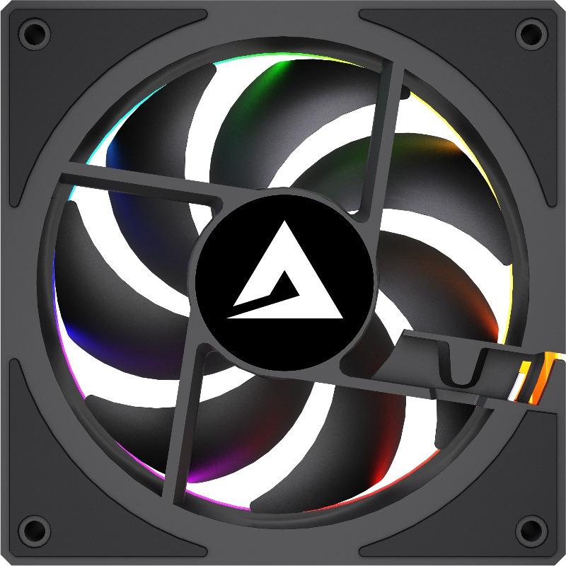 Ventilator ALPHAGEAR Radiant Reversed ARGB 120mm black
