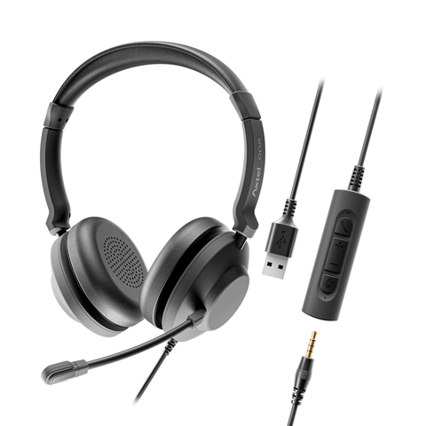 Headset Axtel one UC35 stereo HD AXH-ONE, corded