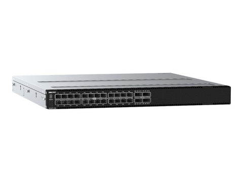 Dell emc S5224F-ON switch 24X 25GBE SFP28 4X 100GBE QSFP28 ports io to psu air 2X psu OS10, 1YR