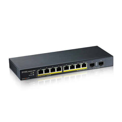 ZYXEL GS1100-10HP 10PORT GBE POE SWITCH 8-port GbE Unmanaged Switch