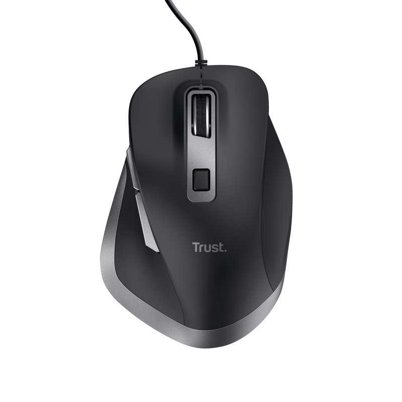 Mouse Trust Fyda cu fir, optic