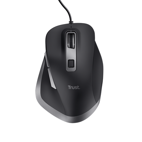 Mouse Trust Fyda cu fir, optic