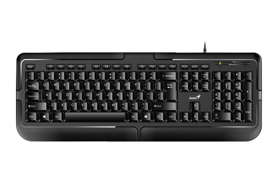 Tastatură Genius KB-118 cu fir,104 taste, negru