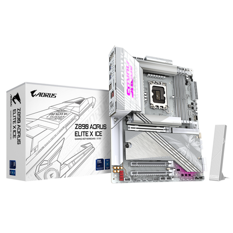 Placă de baza Gigabyte Z890 aorus elite x ice LGA1851, 4X DDR5