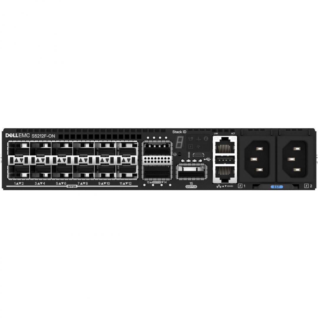 Dell EMC S5212F-ON Switch, 12x 25GbE SFP28, 3x 100GbE QSFP28 ports