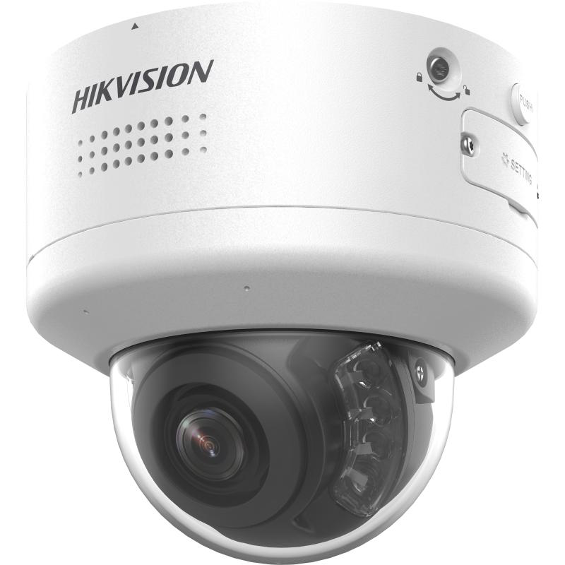 Cameră de supraveghere IP Dome 4MP Hikvision DS-2CD2746G2H- IPTRZS2U/SL(2.8-12MM)