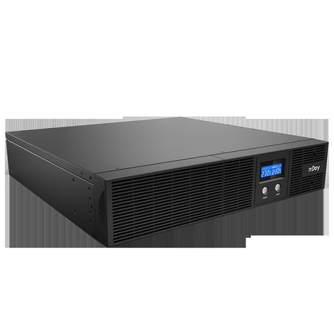 UPS nJoy Argus 3000, 3000VA/1800W, LCD Display, 8 IEC C13 cu Protectie