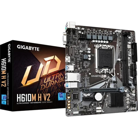 Placă de baza GIGABYTE H610M H V2 LGA1700, 2x DDR5