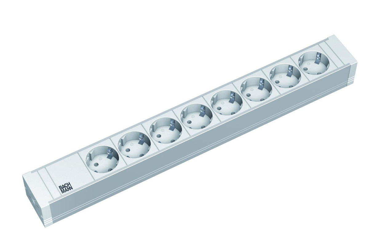 Bachmann IT PDU 8 x prize Schuko, in Schuko, 1U, impamantare