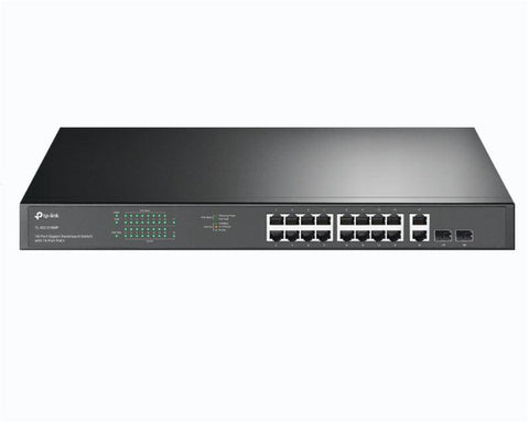 Switch TP-Link 18P-GB 2P-SFP unmngd POE switch
