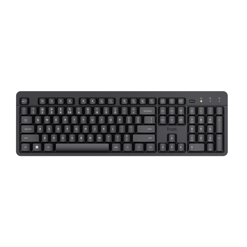 Tastatură wireless Trust Ody II, cu taste silentioase