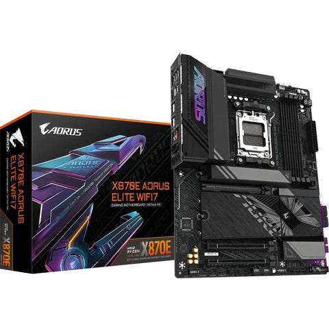 Placă de baza Gigabyte X870E aorus elite WIFI7 AM5, 4X DDR5, 1X HDMI