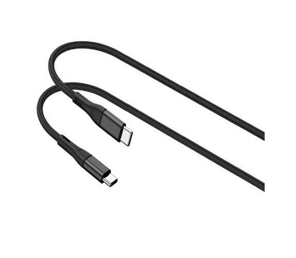 Cablu Lemontti Bending Aluminum Fast Charge Type-C la Type-C, PD 65W (LEMCTYC65WN)
