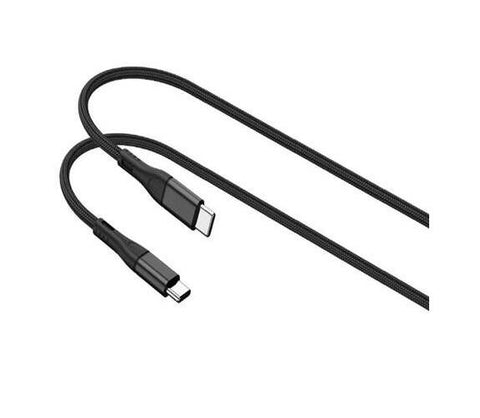 Cablu Lemontti Bending Aluminum Fast Charge Type-C la Type-C, PD 65W (LEMCTYC65WN)