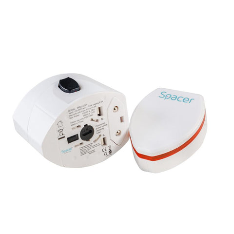 Adaptor universal SPACER, compatibilitate cu toate prizele-150 tari