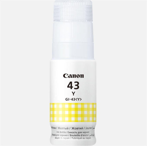Cartuș cerneala Canon GI-43Y, culoare yellow, capacitate 3800 pagini