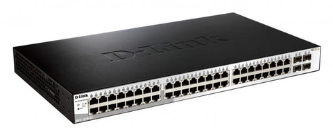 D-Link Switch DGS-1210-52, 48 porturi Gigabit, 4 porturi SFP