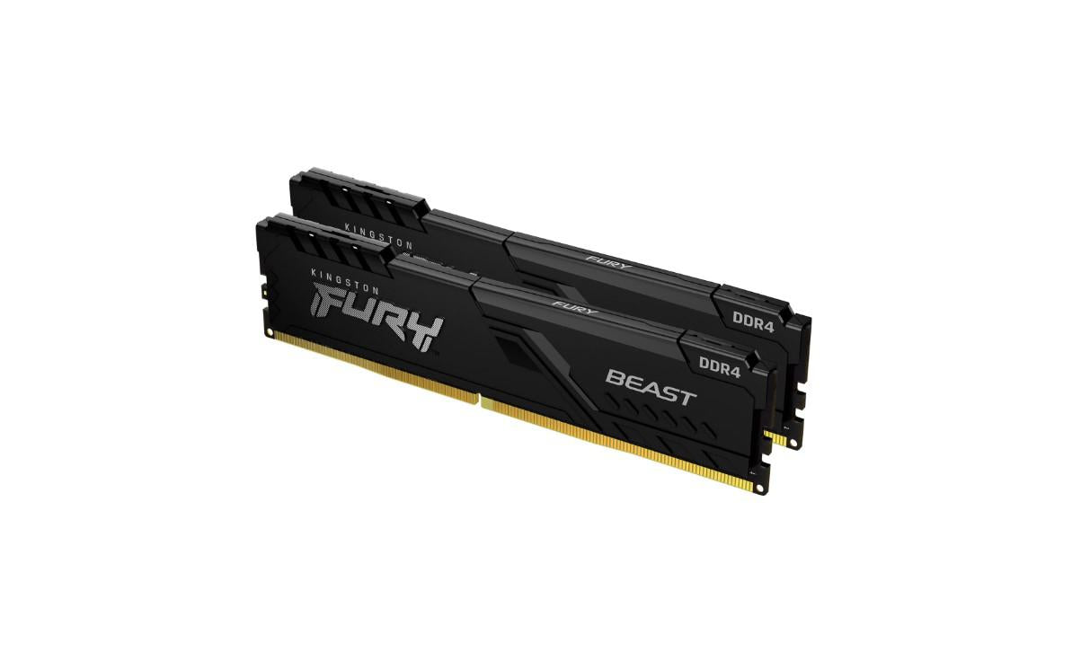 Memorie RAM Kingston DDR4 64GB 3600Mhz CL18 Dual Channel Kit 1.35V Fury Beast XMP