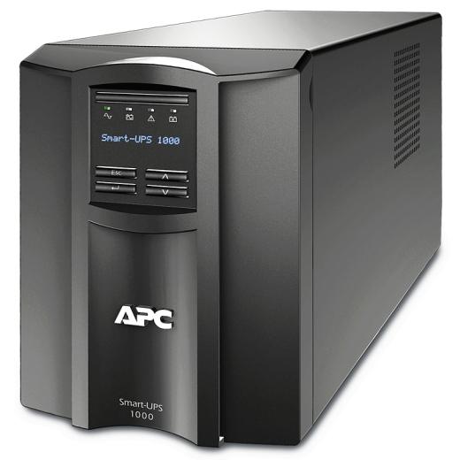 UPS APC Smart-UPS SMT line-interactive / sinusoidala 1000VA / 700W 8conectori C13, baterie RBC6,
