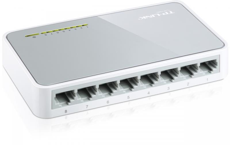 Switch TP-Link 8P-FE unmngd desk