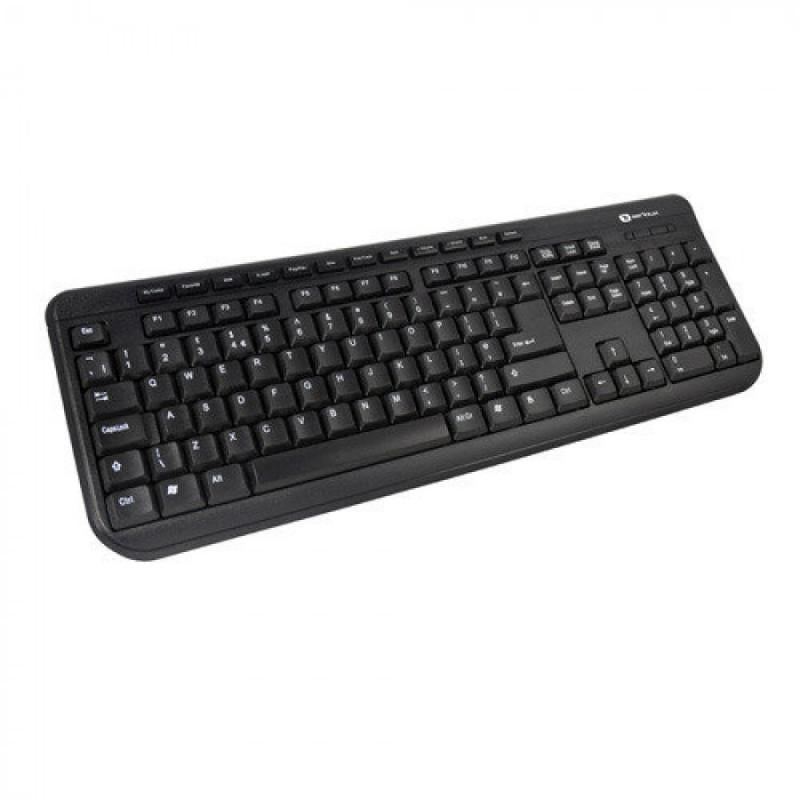 Tastatură Serioux 9400MM, cu fir, US layout, neagra