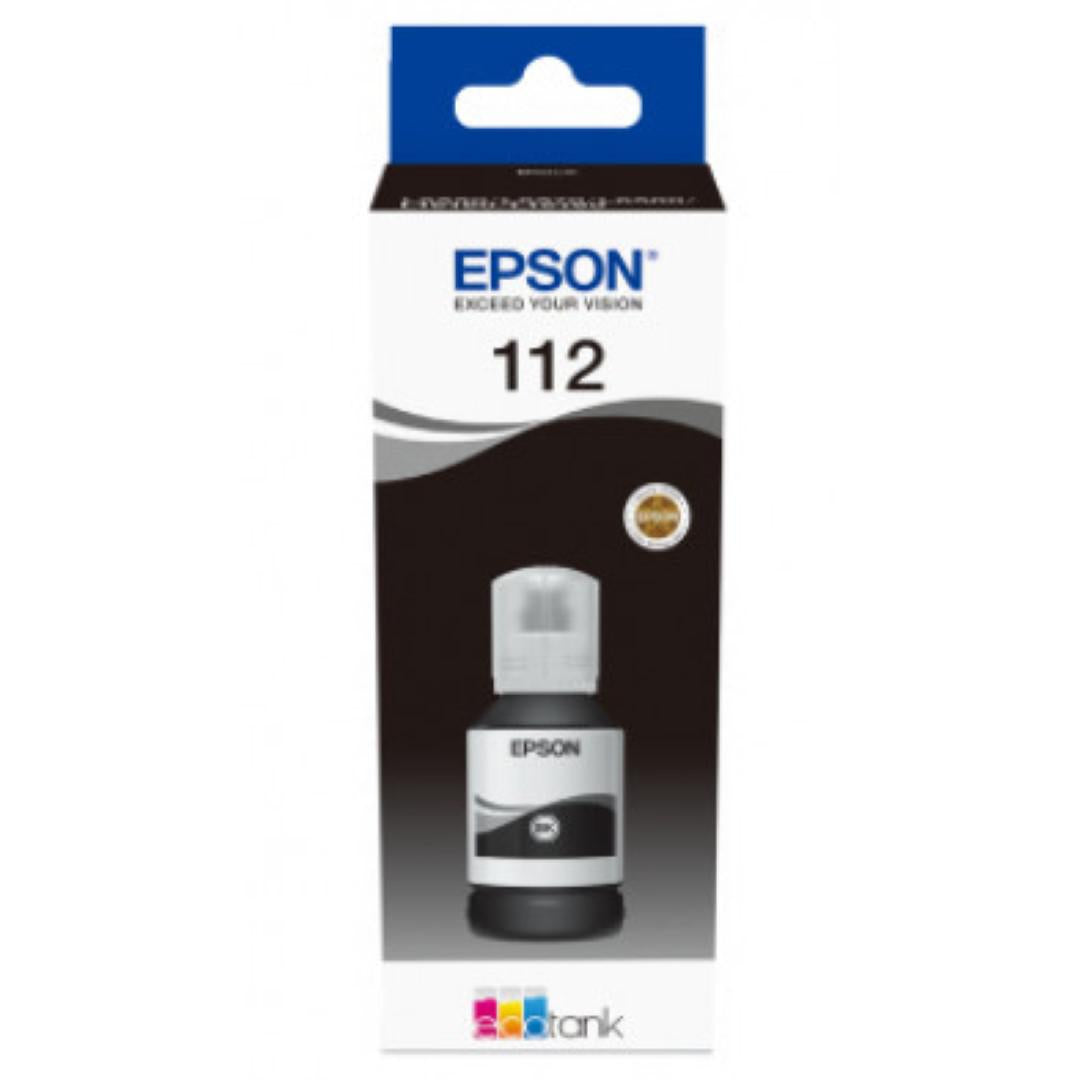 Cartuș cerneala Epson 112 ECOTANK, pigment black, capacitate 127ml