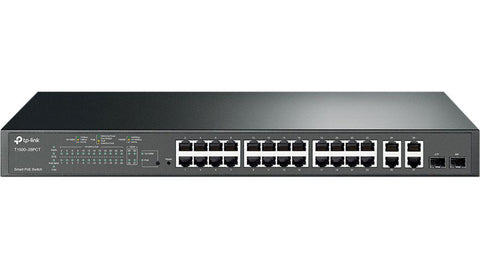 Switch TP-Link 24P-FE 4P-GB 2CMB smart rm POE