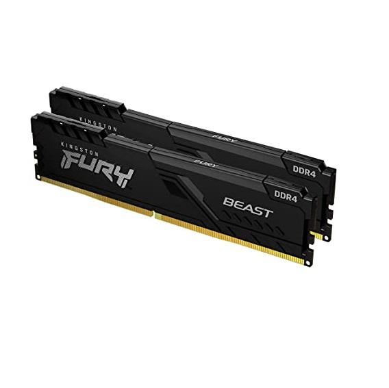 Memorie RAM Kingston DDR4 64GB 3200Mhz CL16 Dual Channel Kit 1.35V Fury Beast
