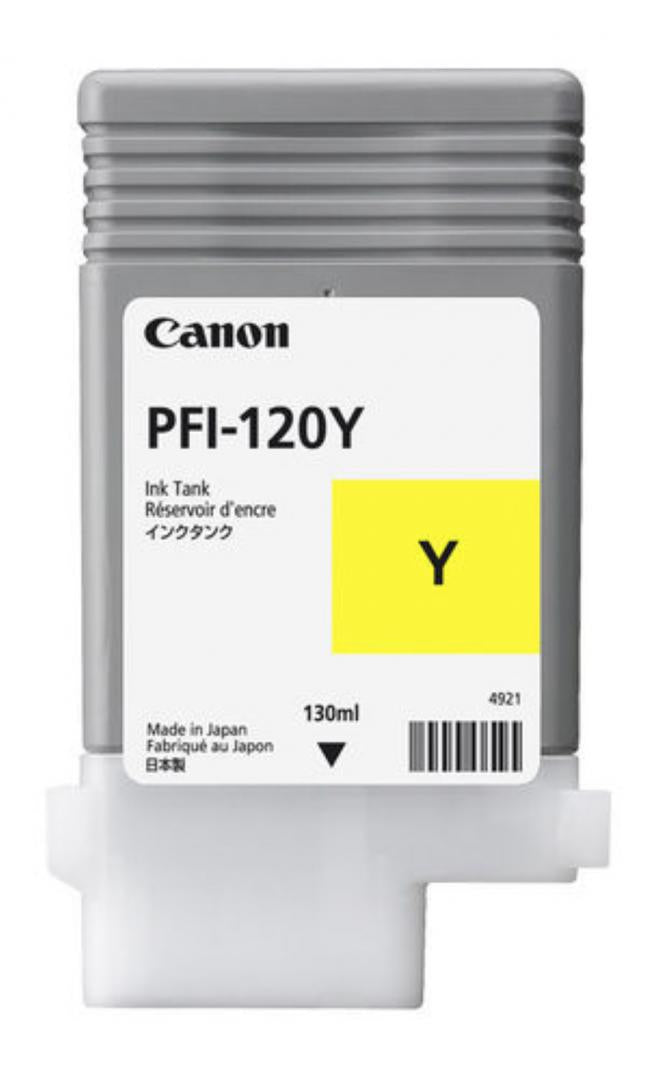 Cartuș cerneala Canon PFI-120Y, yellow, capacitate 130ml