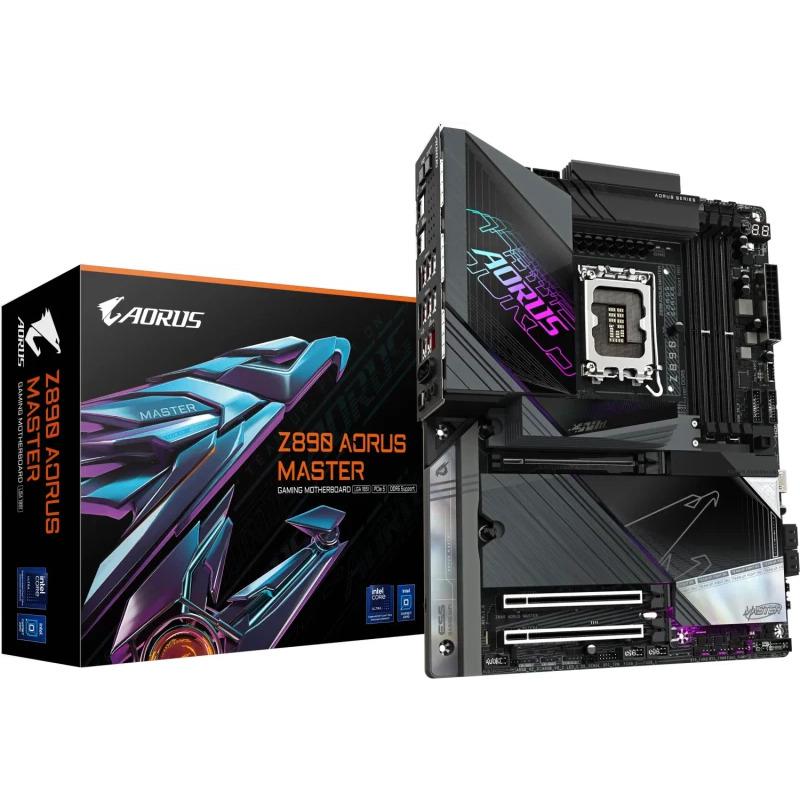 Placă de baza Gigabyte Z890 aorus master LGA1851, 4X DDR5, 3X PCIE X16
