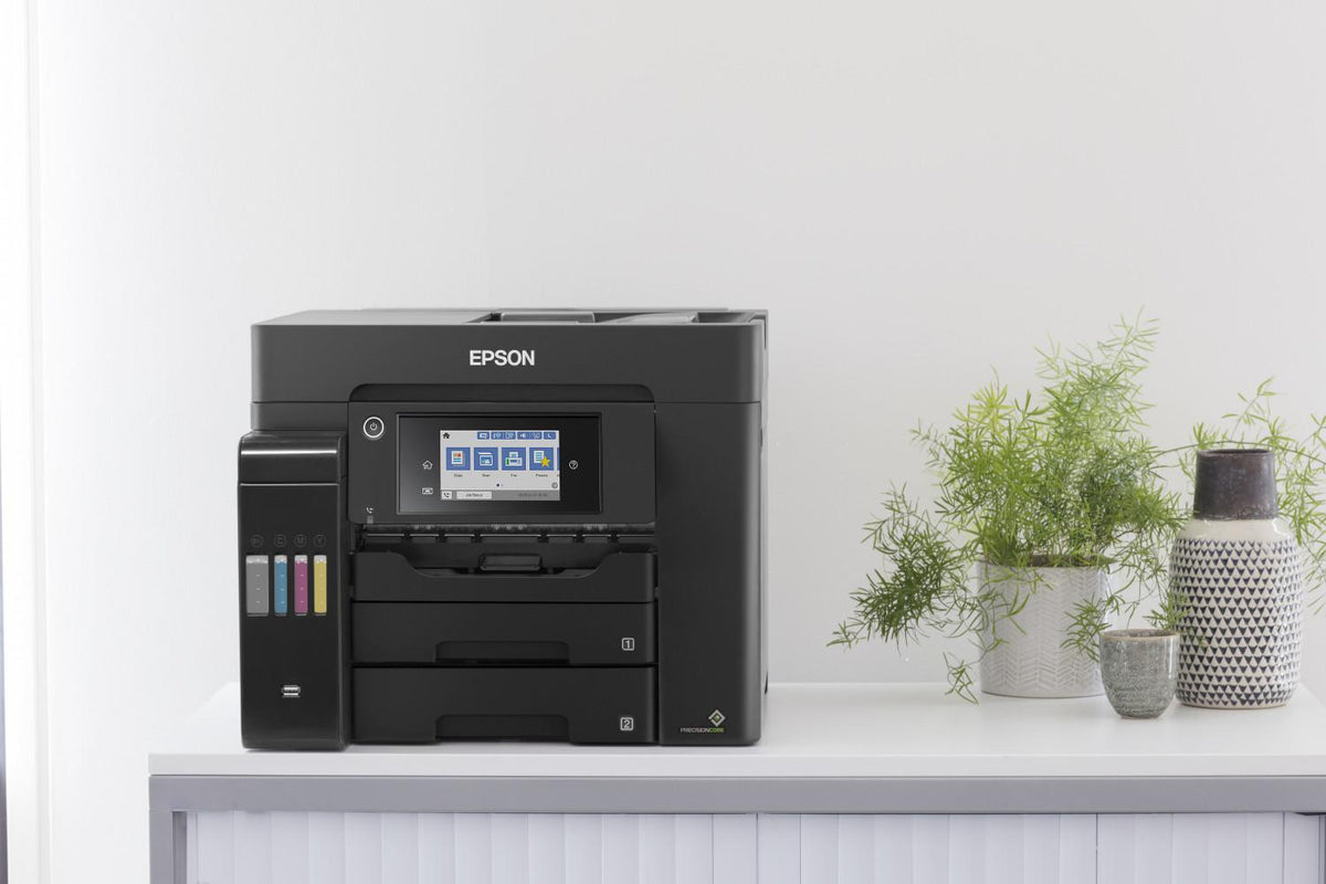 Multifunctional inkjet color CISS Epson L6550, dimensiune A4 (Printare)