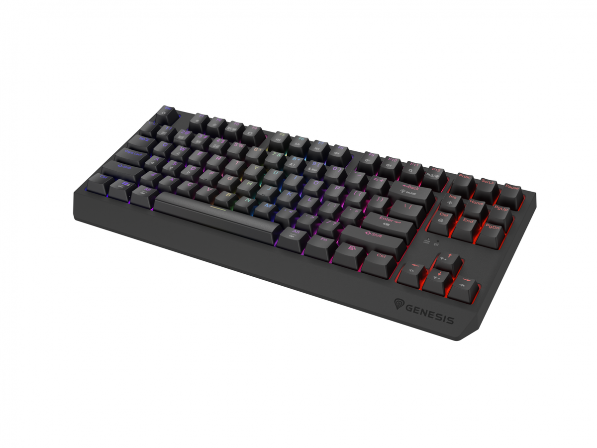Tastatură gaming mecanica wireless Genesis Thor 230 TKL, iluminare RGB (NKG-2106)