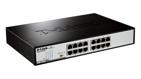 D-Link Switch DGS-1016D, 16 porturi Gigabit, Capacity 32Gbps