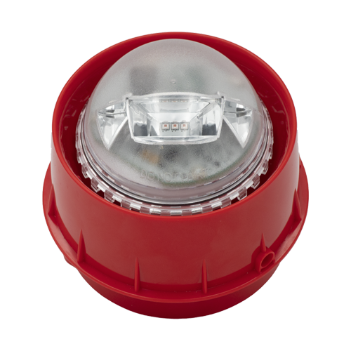 Sirenă Morley cu flash, adresabila, LED-uri de culoare rosie (WSF-RR-RF)