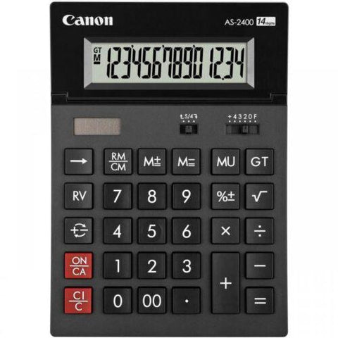 Calculator birou Canon AS120 II, 12 digits, 29 keys, dual power, M+, M-