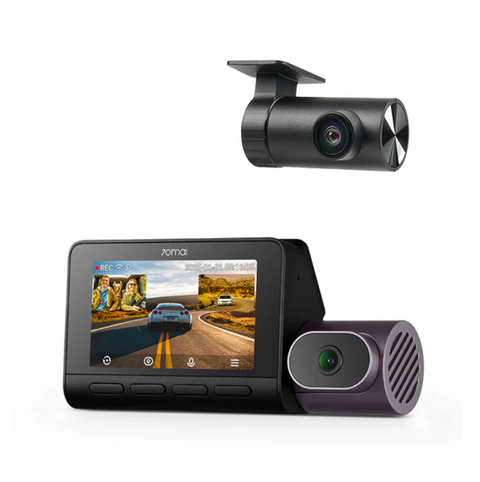 Set 2 camere 70mai Dash Cam 4K T800 cu 3 obiective (fata 4K)
