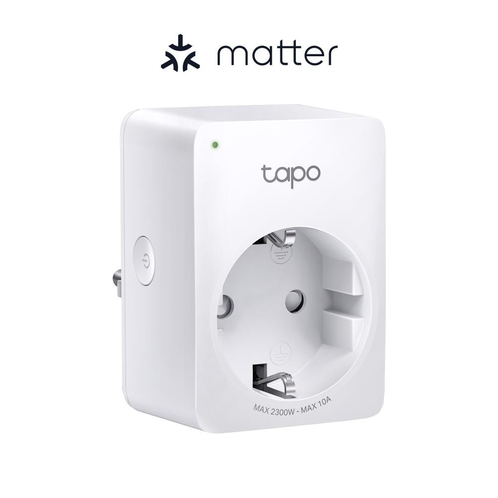 TP-LINK TAPO P100M Mini priză Wi-Fi smart, compatibilă cu Matter