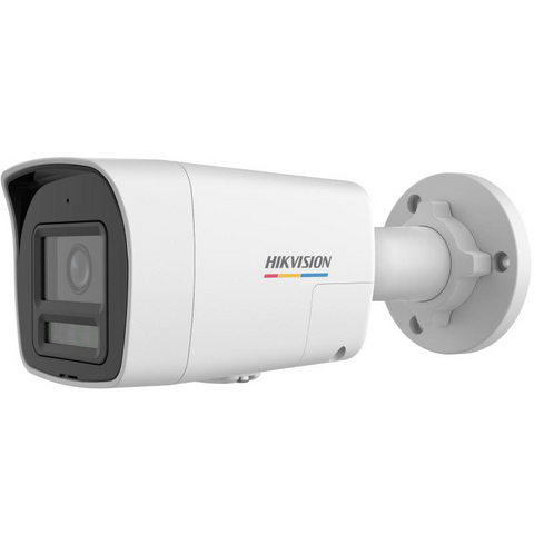 Cameră de supraveghere IP Bullet 4MP ColorVu 3.0 Hikvision DS-2CD1047G3H-LIUF/SL(2.8MM), lentila