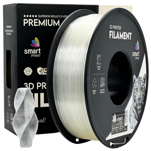 Smart print HS-PLA fillament 1kg transparent, diametru 1.75mm