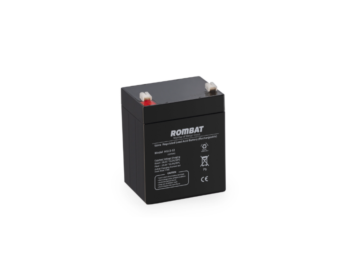 Acumulator Rombat stationar 5AH/12V terminal F2