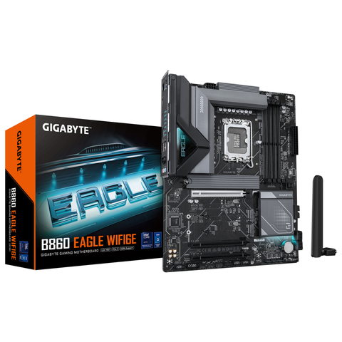 Placă de baza Gigabyte B860 eagle WIFI6E LGA1851, 4X DDR5