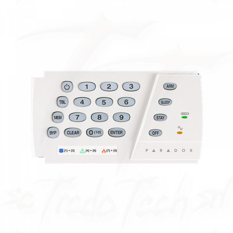 Tastatură Led Paradox, cablata pentru 10 zone